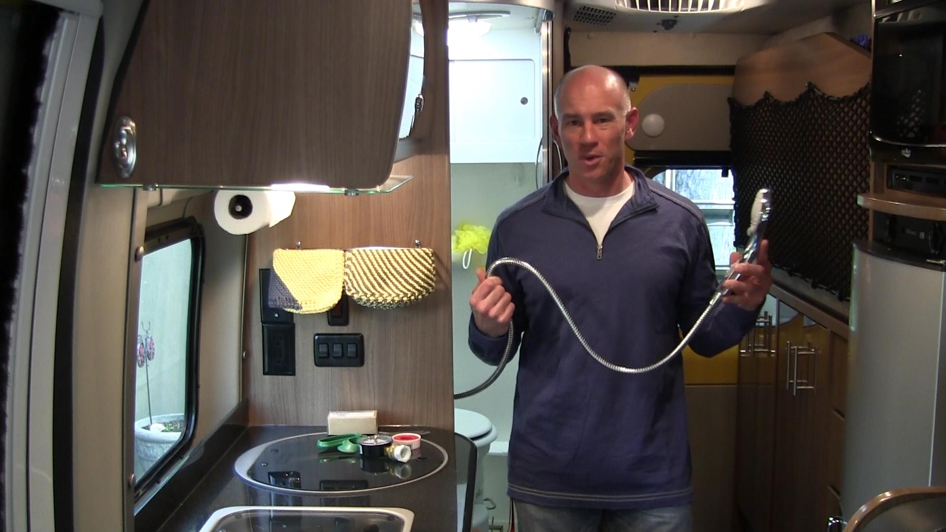 How to Find the Cold Water Blast in Any RV Shower